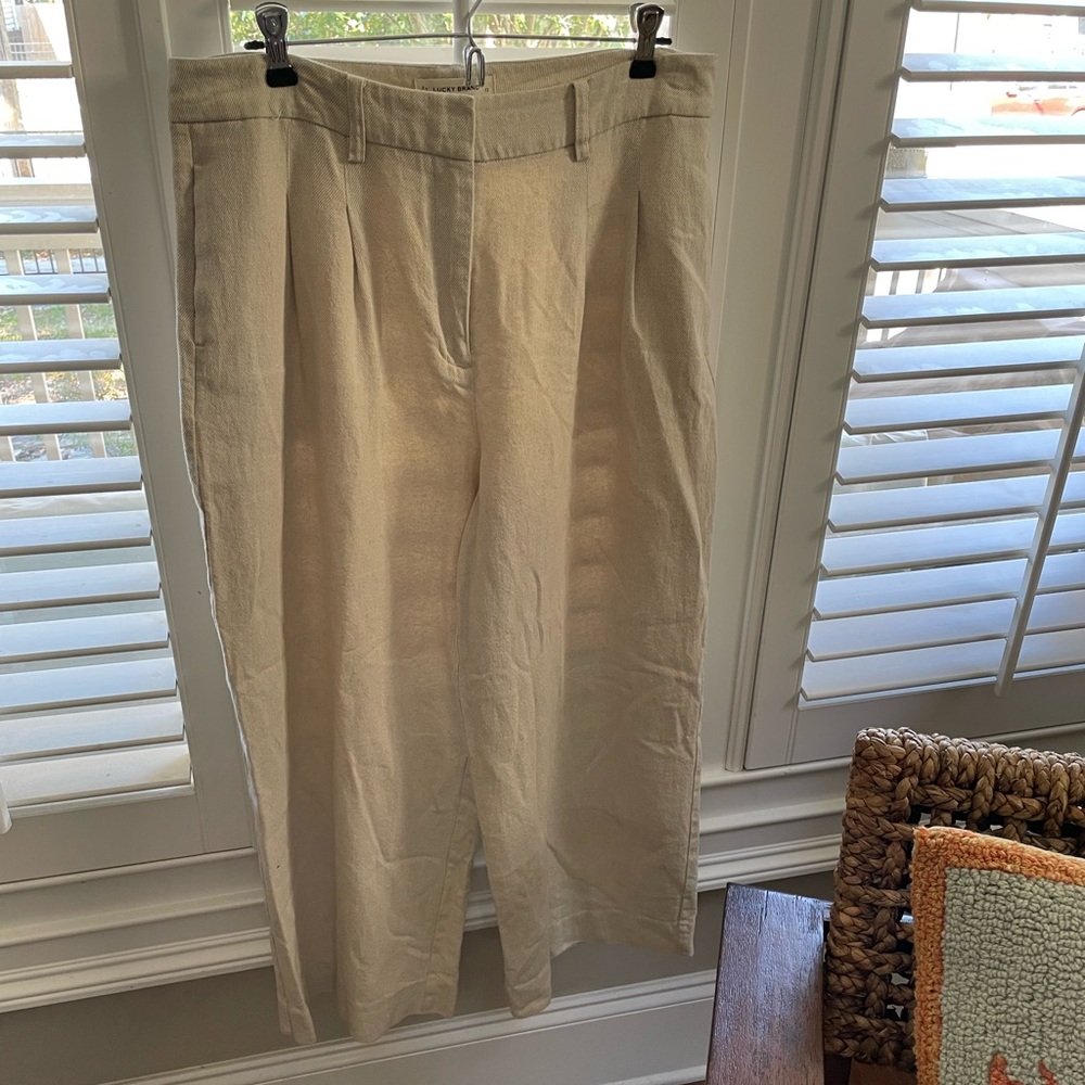 Lucky Brand Linen Pants